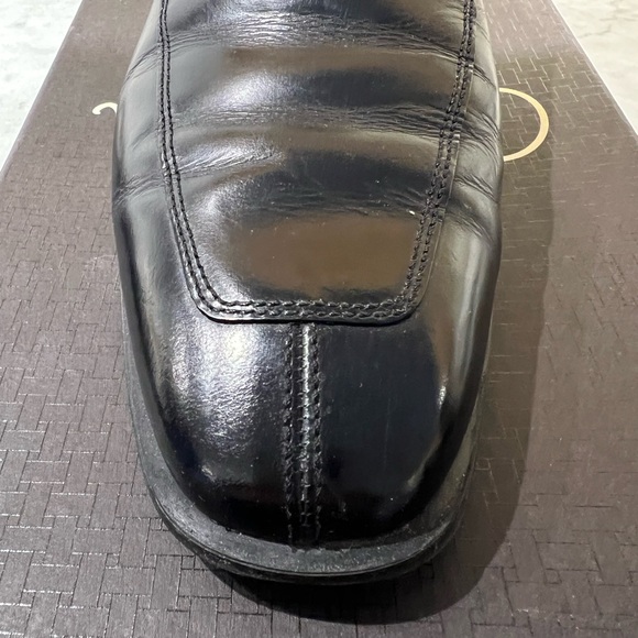 COLE HAAN *Nike Air* Jefferson.2.Gore Black Leather Slip-On Dress Shoes Men 10 M - Picture 5 of 8